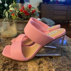 Steve Madden Isa Wedge Sandal pink
